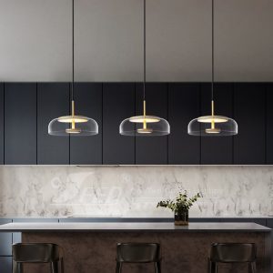 Glass Modern Chandelier