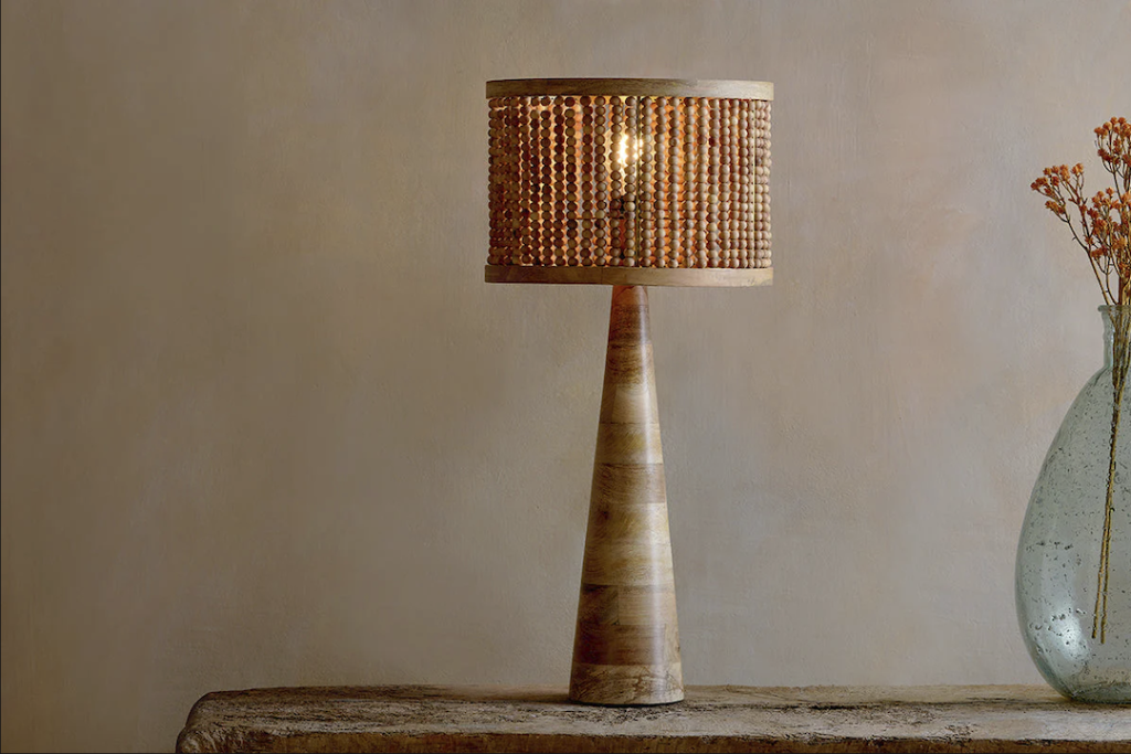 Charming Addition: Rural Rattan Table Lamp