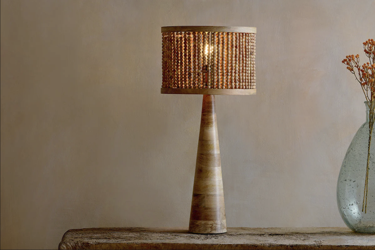 Charming Addition: Rural Rattan Table Lamp