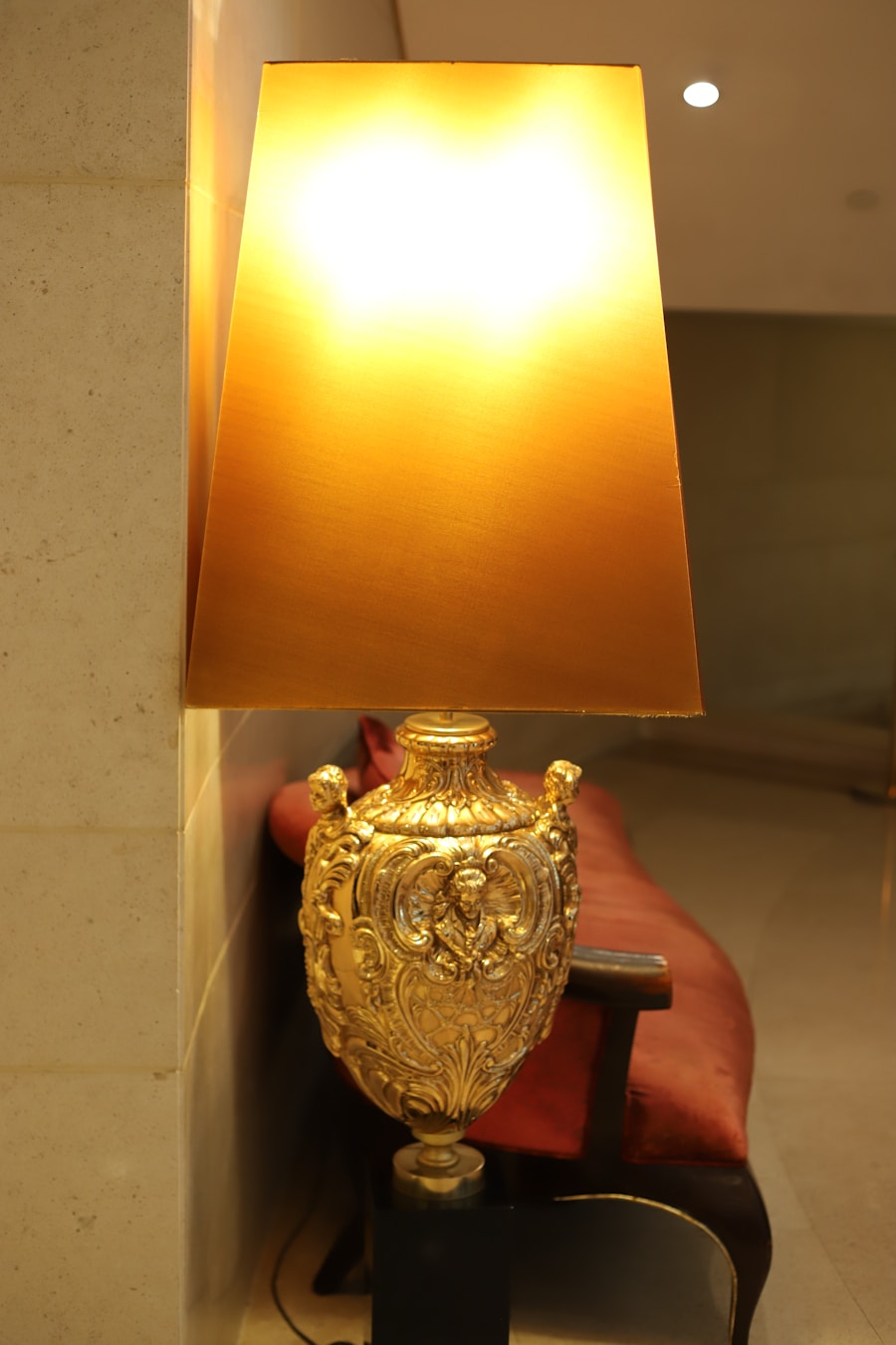Photo "Horn inlaid wall lamp on sale"