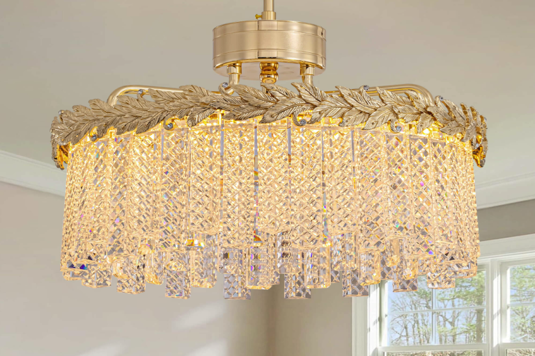 Elegant Gold Brass Contemporary Chandelier: A Stunning Statement Piece