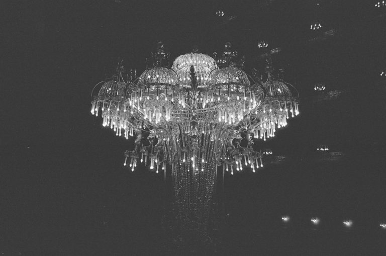 Elegant Illumination: The Paper Chandelier