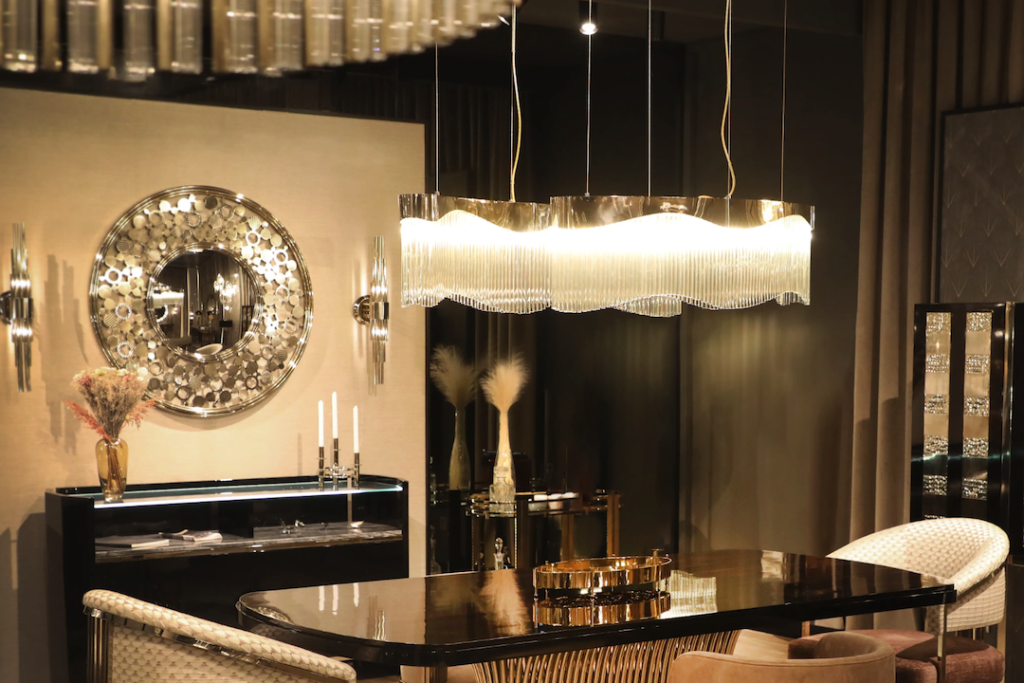 Suspended Dijkstra Chandelier: A Modern Lighting Masterpiece