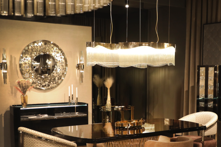 Suspended Dijkstra Chandelier: A Modern Lighting Masterpiece