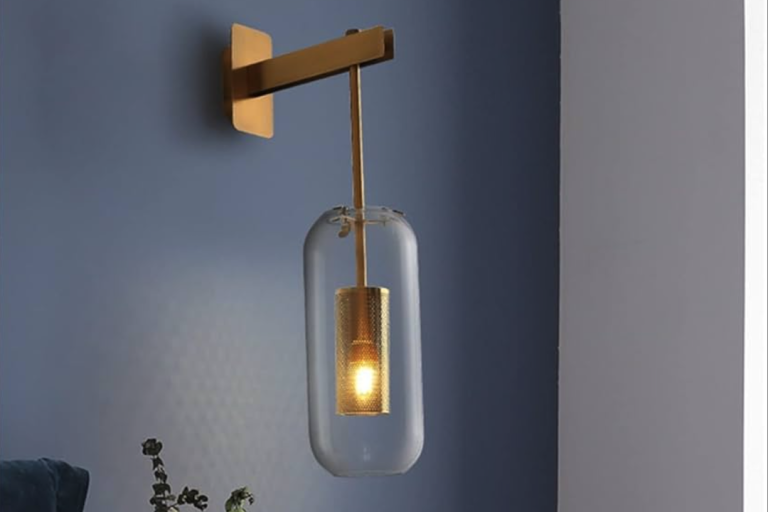 Illuminate Your Space with Hollow Surface LED Glass Wall Light