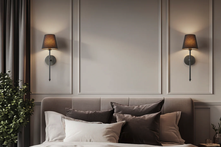 Enchanting Vampire Romance: Dark Bedroom Sconce
