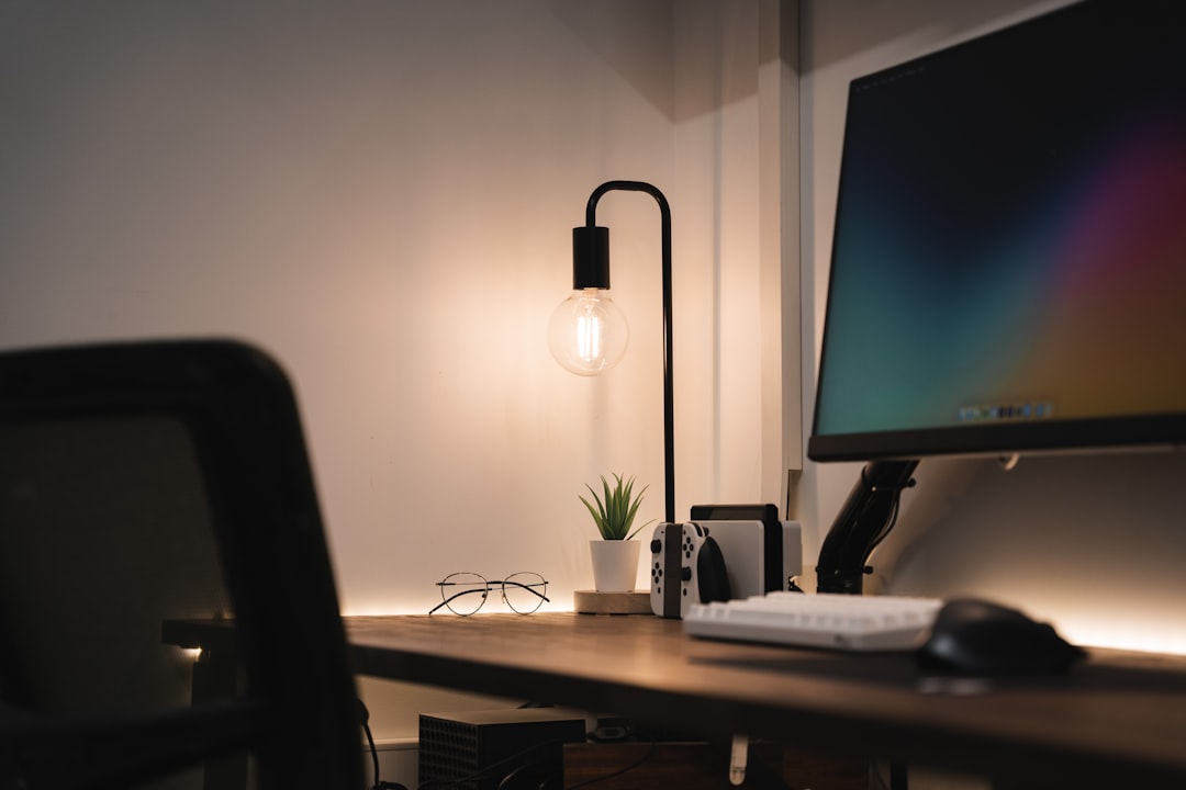 Photo home office lighting ideas